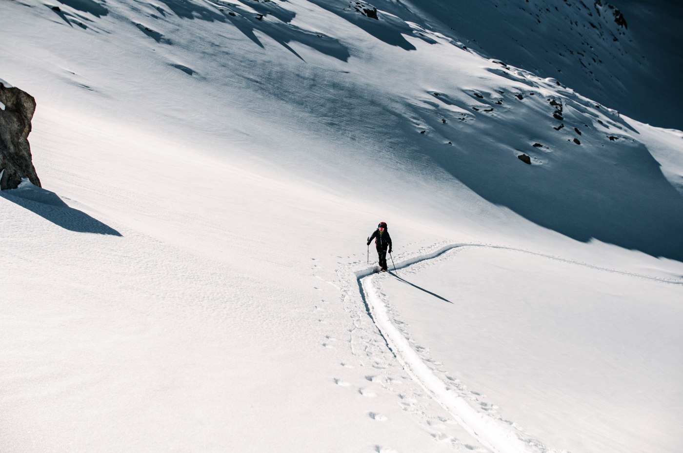 Aufstieg Hoher Riffler